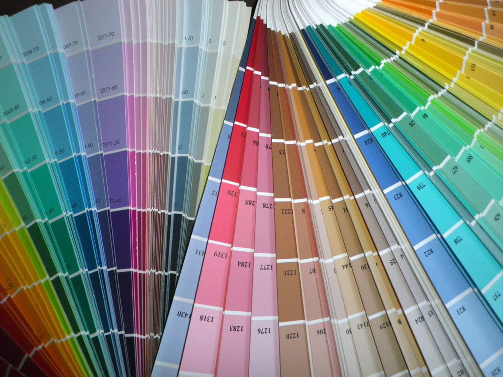 Paint Swatches for choosing paint colors